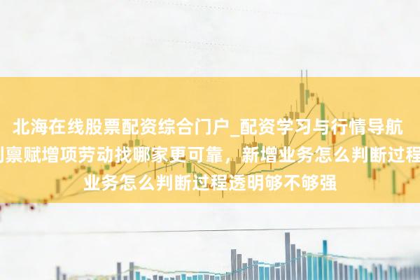 北海在线股票配资综合门户_配资学习与行情导航 2026上海水利禀赋增项劳动找哪家更可靠，新增业务怎么判断过程透明够不够强